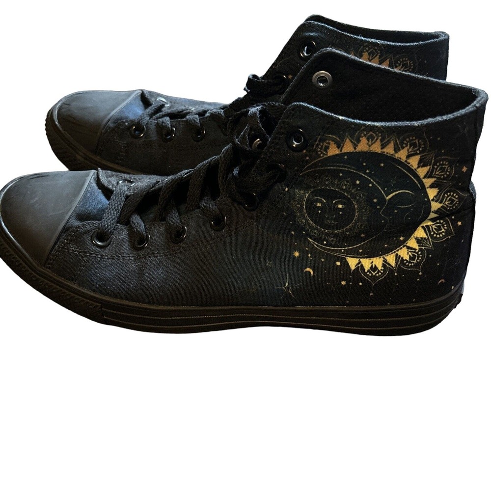RAAD Sun and Moon High Top Tennis Shoes Size 9